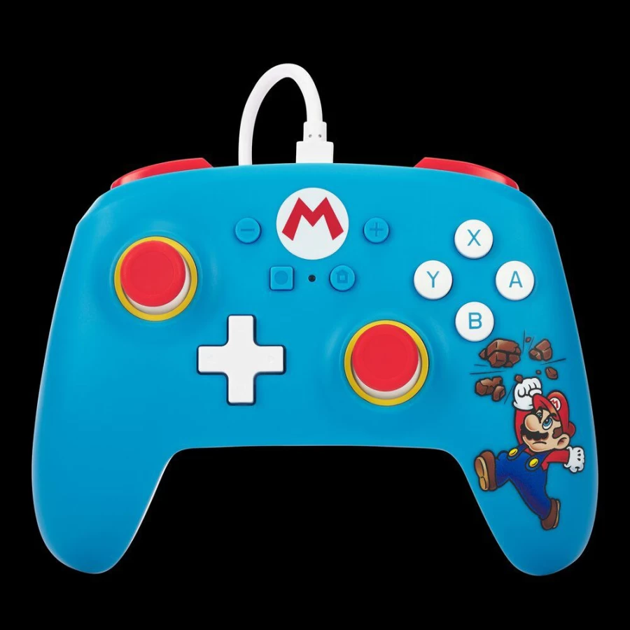 PowerA Wired Controller for Nintendo Switch - Super Mario Brick Breaker Design