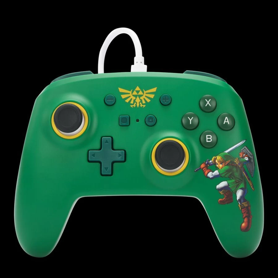 PowerA Hyrule Defender Wired Controller for Nintendo Switch - Officially Licensed