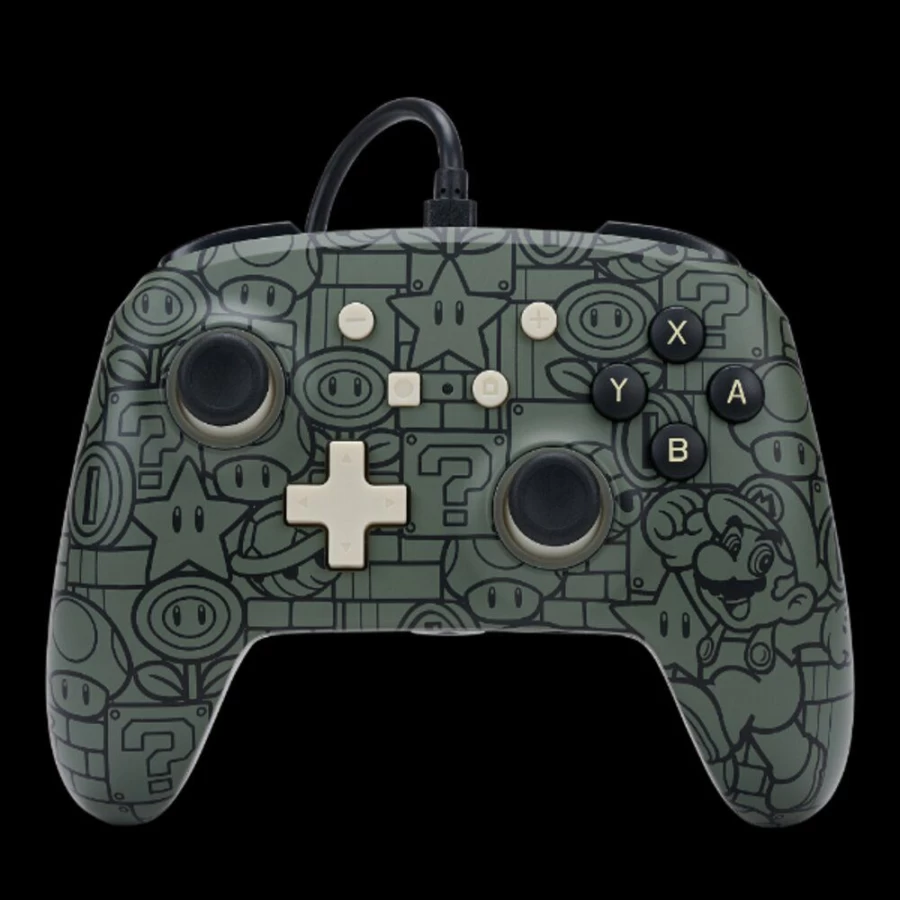 PowerA Enhanced Wired Controller for Nintendo Switch - Super Mario Theme