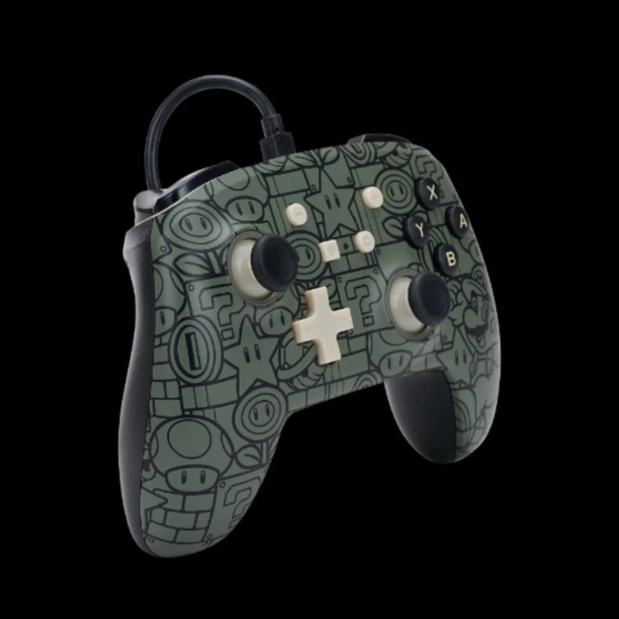 PowerA Enhanced Wired Controller for Nintendo Switch - Super Mario Theme
