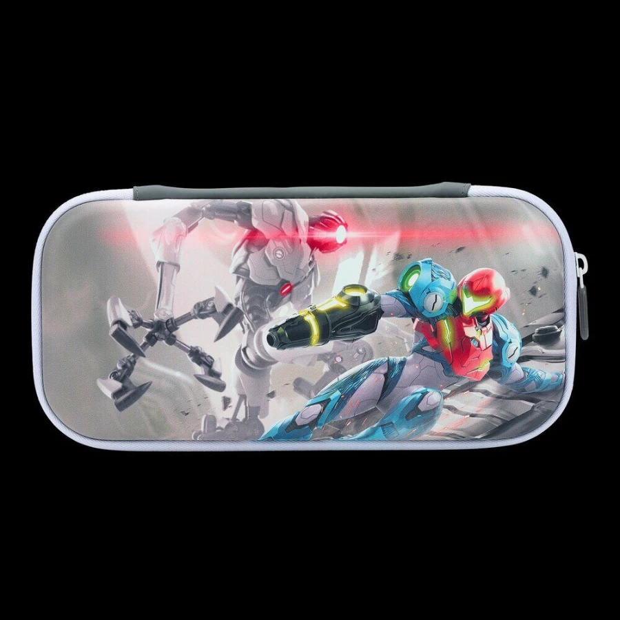 PowerA Metroid Dread Slim Protective Case for Nintendo Switch OLED, Switch & Switch Lite - Lightweight Cover