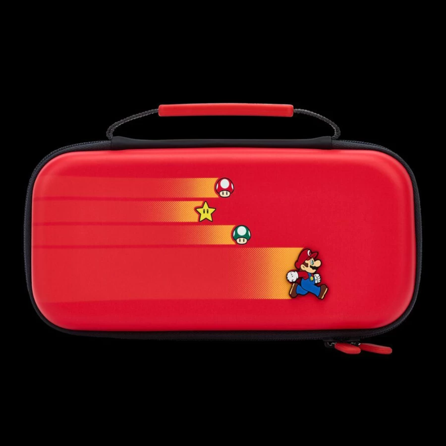 PowerA Speedster Mario Protective Case for Nintendo Switch OLED, Switch, and Switch Lite - Durable Cover for Gaming Consoles