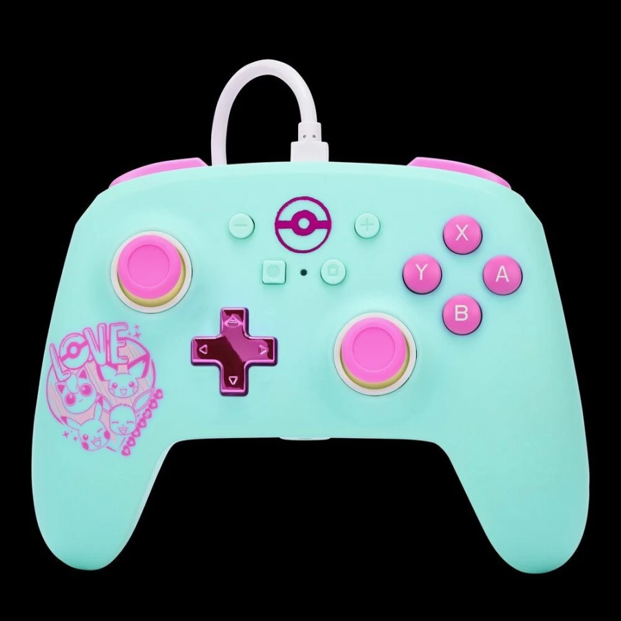 PowerA Enhanced Wired Controller for Nintendo Switch - Pokemon: Sweet Friends Edition
