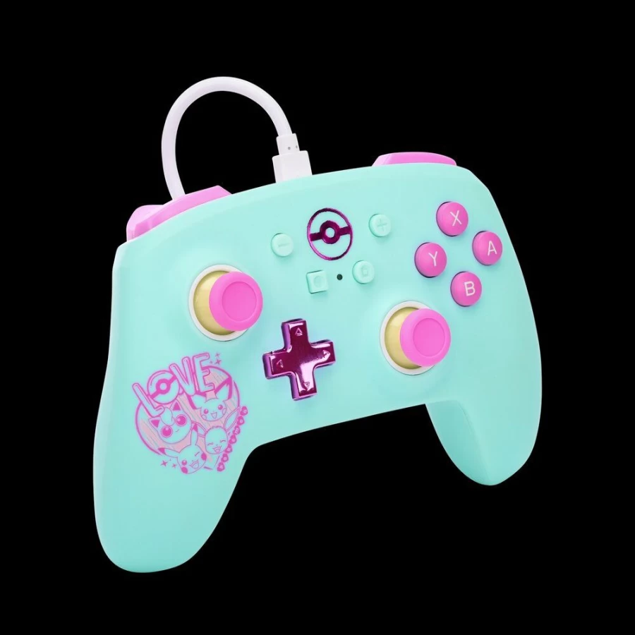 PowerA Enhanced Wired Controller for Nintendo Switch - Pokemon: Sweet Friends Edition