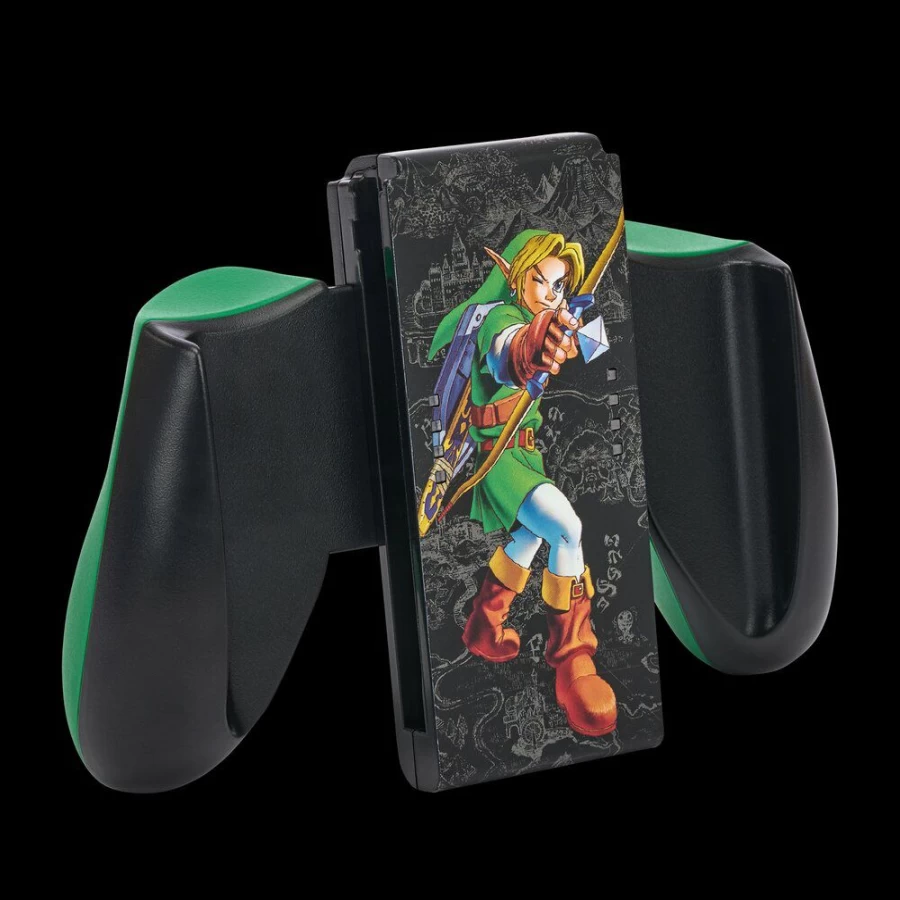 PowerA Hyrule Marksman Joy-Con Comfort Grip for Nintendo Switch - Enhanced Ergonomic Handle