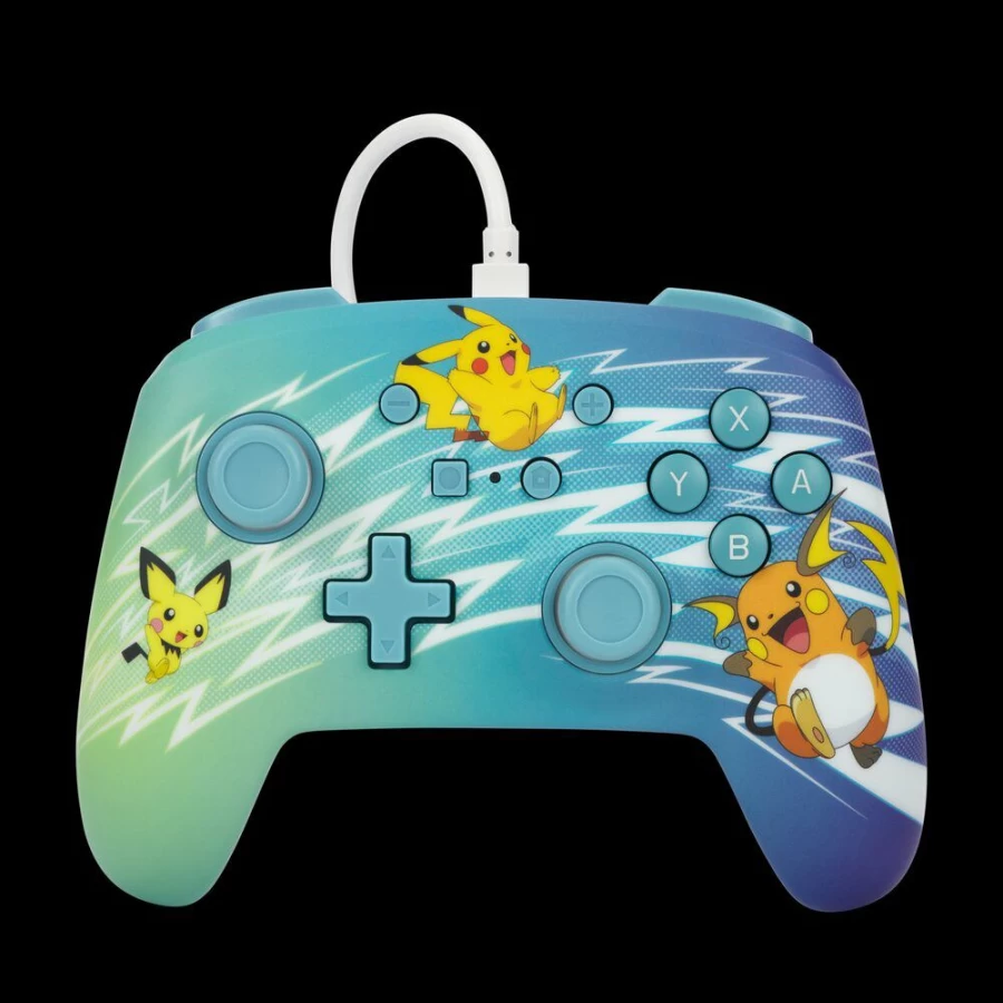 PowerA Pikachu Evolution Enhanced Wired Controller for Nintendo Switch - Officially Licensed