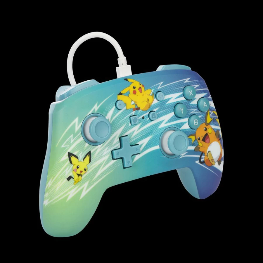 PowerA Pikachu Evolution Enhanced Wired Controller for Nintendo Switch - Officially Licensed