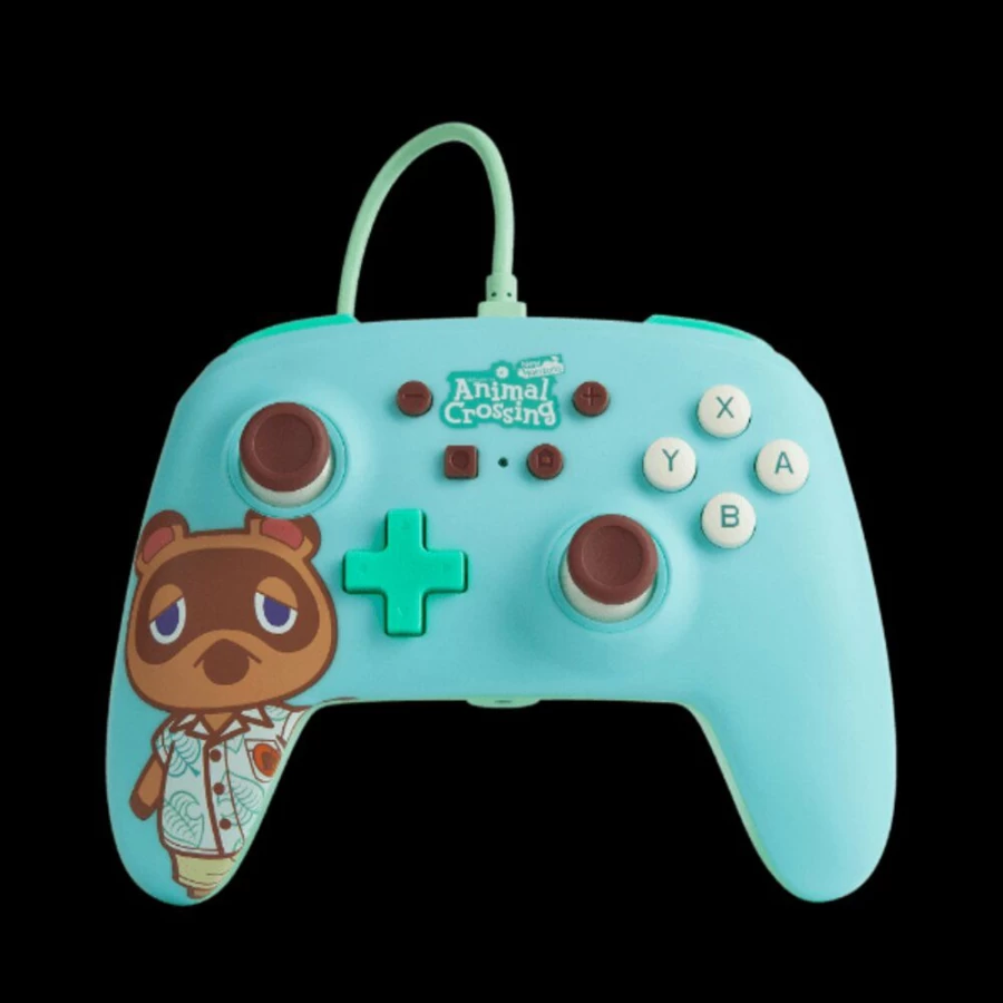 PowerA Enhanced Wired Controller for Nintendo Switch - Animal Crossing: Tom Nook Design
