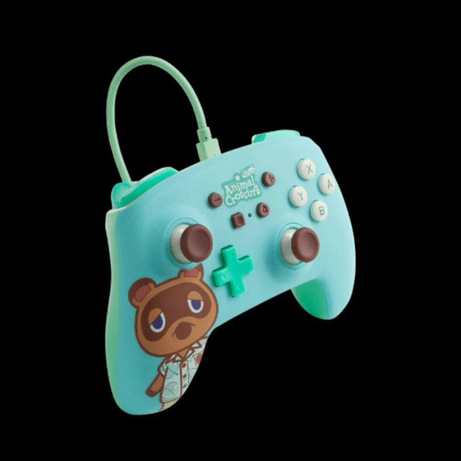 PowerA Enhanced Wired Controller for Nintendo Switch - Animal Crossing: Tom Nook Design