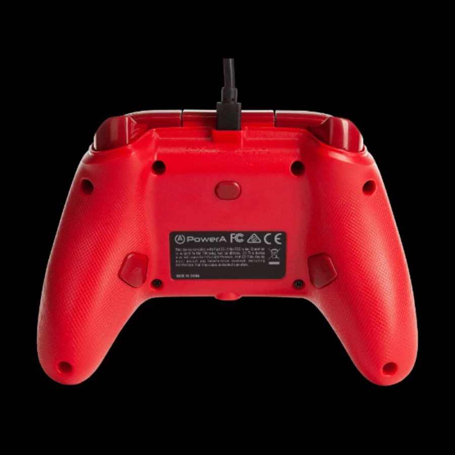 PowerA Enhanced Wired Gaming Controller for Xbox Series X|S - Red Officially Licensed