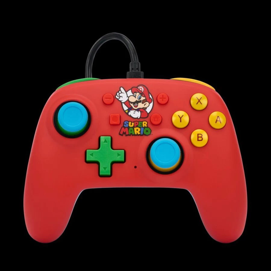 PowerA Nano Wired Mario Medley Controller for Nintendo Switch - Officially Licensed