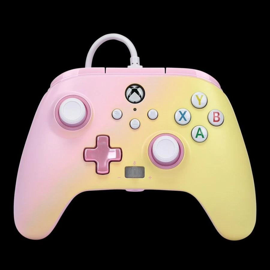 PowerA Enhanced Wired Gaming Controller for Xbox Series X|S - Pink Lemonade Design